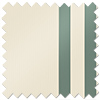 Adelaide, Winnies Stripe Barbing Green - Twist&Fit Roller Blind